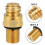 6X M18X1.5 Refill CO2 Valve Adapter Thread Converter Replacement for 3