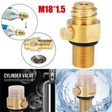 6X M18X1.5 Refill CO2 Valve Adapter Thread Converter Replacement for