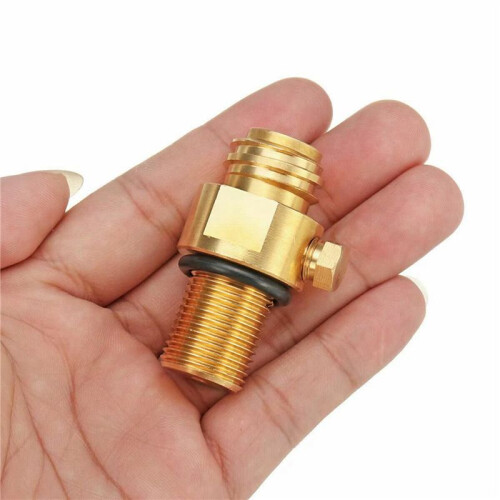 6X M18X1.5 Refill CO2-Ventiladapter Gängomvandlarebyte för 2