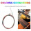 Set Rainbow Colorful Color String för Akustisk Gitarr 2