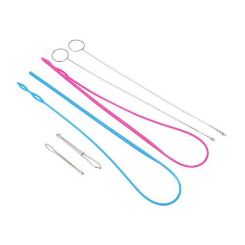 Household DIY 6Pcs Sewing Loop Kit Stainless Steel Deformation-Resistant Tools