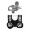 AL3Z-14526-AA Car Battery Terminal 125/250A 2 Pole Fuse with Nuts for 2