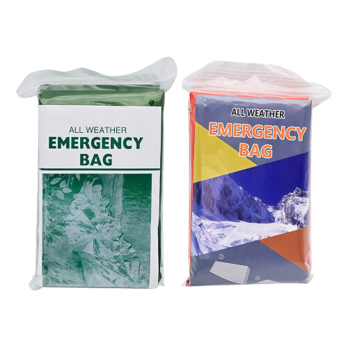 High Performances Emergency Sleep Bag Waterproof Thermal-Orange 2