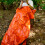 High Performances Emergency Sleep Bag Waterproof Thermal-Orange 4