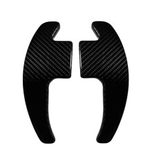 Car Steering Wheel Paddle Shifter Cover Carbon Fiber Trim for Mustang 2015-2021 Car Accessories