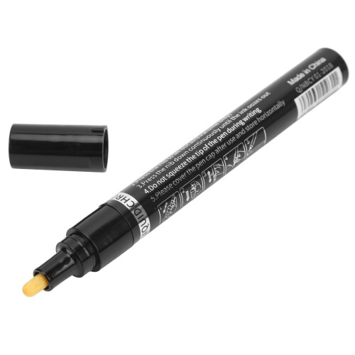 Chrome Marker Pen 3mm Waterproof Silver Mirror Reflective DIY Highlight 1