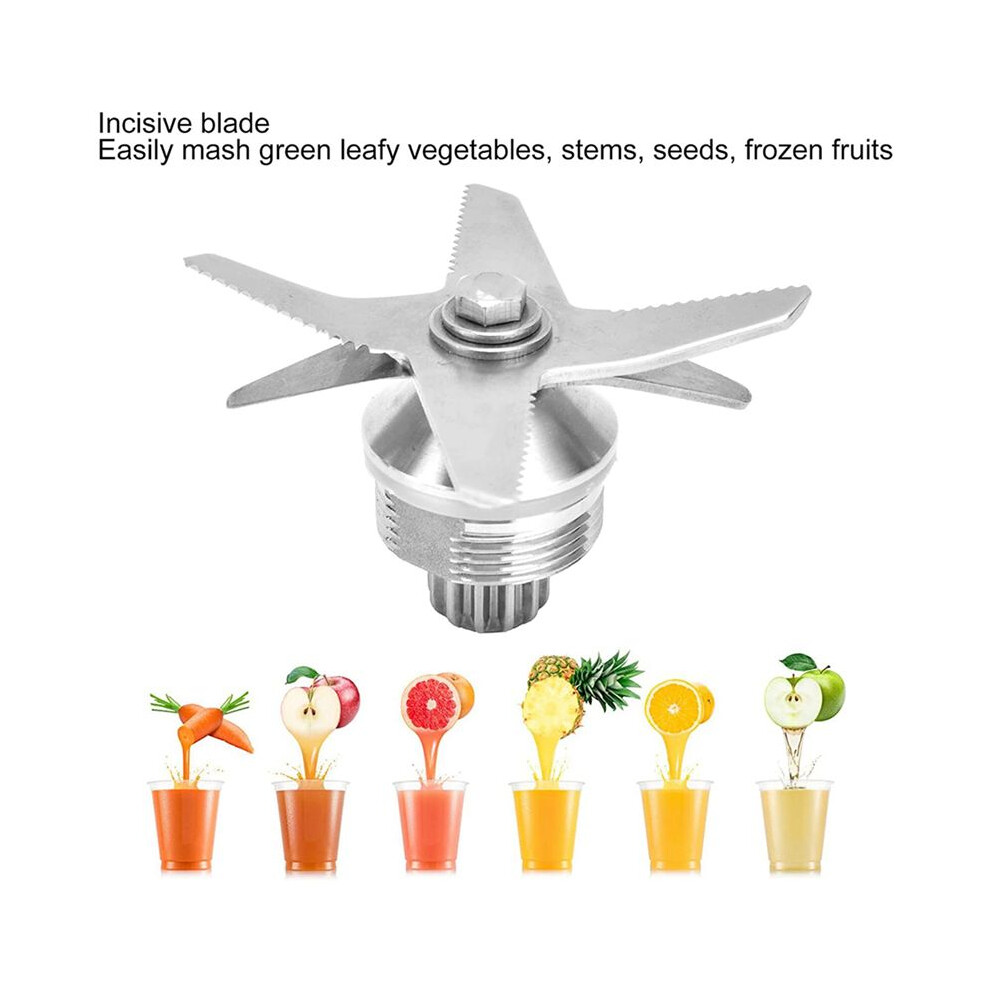 6X Blender Blade Replacement, 6-Blade Juicer Replacement Blade, Blender Replacement Parts For Biolomix Blender 6032233792043