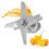 6X Blender Blade Replacement, 6-Blade Juicer Replacement Blade, Blender Replacement Parts for  Biolomix Blender 5