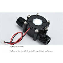 2X Micro- Generator 12V 10W Water Flow Generator Turbine Generator Hydroelectric Tap Water Flow Hydraulic DIY