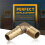 8mm Hose x 3/8" Male Thread 90 Degree Brass Elbow Barb Coupler Connector 7