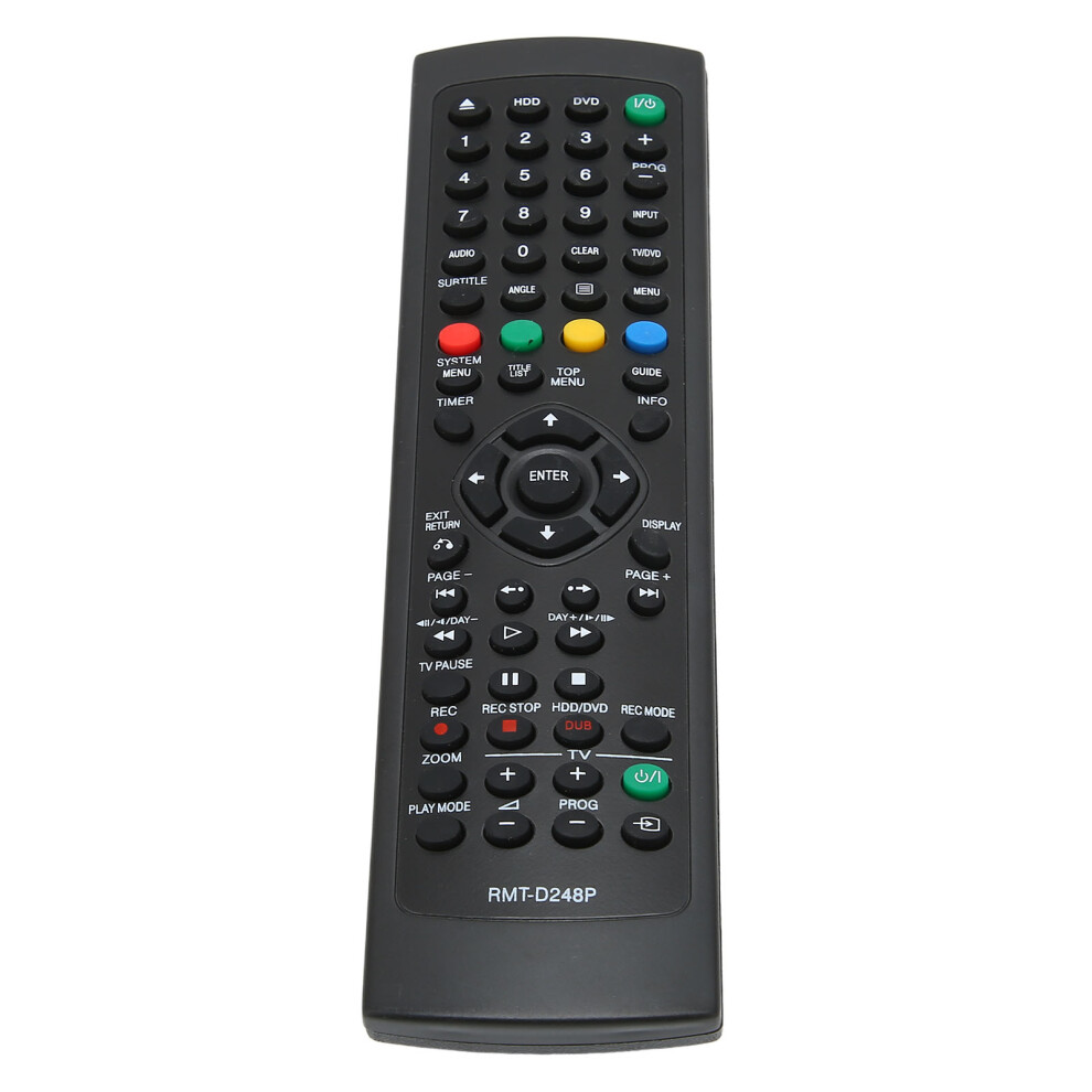 Remote Control For Rmtd248p Dvd Hdd Recorder, Multi-Functional Replacement 5081390362584