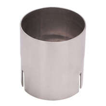 2pcs 51mm to 54mm Motorcycle Exhaust Pipe Diameter Converter Motorcycle Stainless Steel Reducer Adapters Accessories