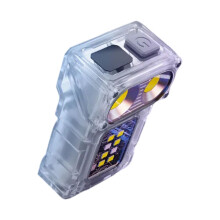 Leistungsstarke 500-Lumen-LED-Taschenlampe mit-DC08-Fluoreszenz