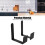 Heavy Duty Wall Mount Pot Lid Holder Rust Resistant Hanging Kitchen Rack 6