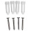 Heavy Duty Wall Mount Pot Lid Holder Rust Resistant Hanging Kitchen Rack 8