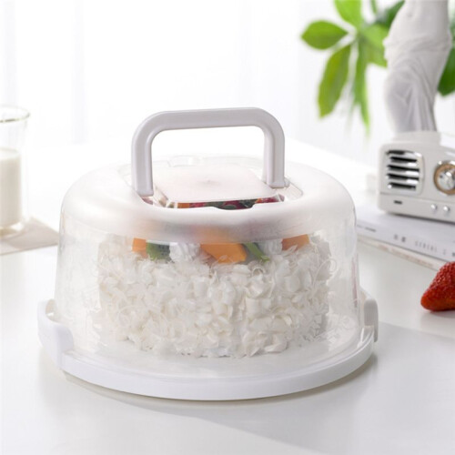 Cake Transport Box with Lid and Handle Cake Box Cup Cake Container with Handle Cake Transport Container 1