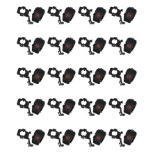 20X Batteriepositive Versicherungs Abdeckung Batterie Klemmen Deckel Abdeckung für Santa Fe 07-09 Hd 91971-2B370