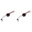 2X 320A ESC Brushed Forward Reverse Electric Speed Controller with Brake Waterproof Support 2-3S Battery for RC Car Boat 1
