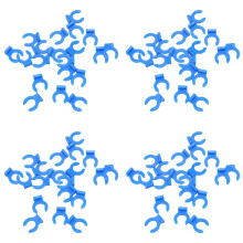 Pneumatischer 3D Drucker Anschluss Clip Geeignet für Pneumatische PC4-01-, PC4-M6-, KJH04-M6-, PC4-M5 Steck Verbinder (80 Stück)
