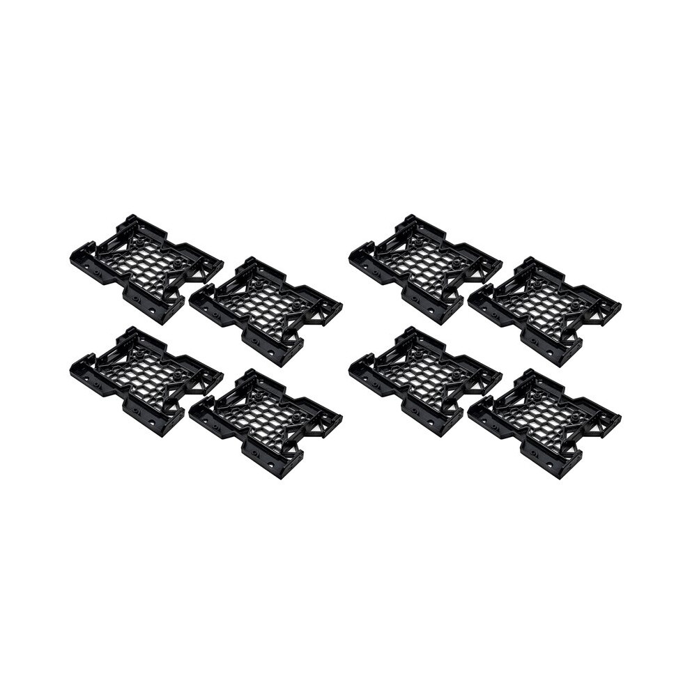 8Pcs 5.25Inch To 3.5Inch 2.5Inch Cooling Fan Bracket Ssd Hdd Mounting Bracket Internal Hard Disk Drive Bays Holder 6033340139820