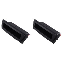2X Autoframe Dashboard Opbergdoos Onderste Schermframe Paneel Radiopaneelframe voor  Megane 3 Fluence 2009-2013