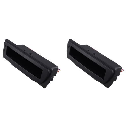 2X Car Frame Fascia Storage Box Lower Screen Frame Panel Radio Panel Frame for  Megane 3 Fluence 2009-2013