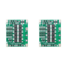 2X 4S 14.8V 40A Lithium Batterij Beschermingskaart 18650 Batterij Laadkaart Equalizer Elektrisch Gereedschap Batterij Beschermingskaart