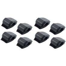 8X Kit de Pinces de Montage Réglables pour Pare-Brise UTV pour  Ranger RZR, Sangles de Fixation pour Pare-Brise Can Am Maverick X3