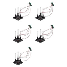 5X Module D'Humidificateur à Quatre Jets DIY Carte de Contrôle D'Atomiseur Circuit Imprimé Pilote 1 à 4 Arrosage des Plantes Grand Volume de