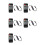 5X RF Remote Controller LED Dimmer DC5V-24V Brightness Adjustment 14-Key Dimmable Connector  for LED Strip Light 1