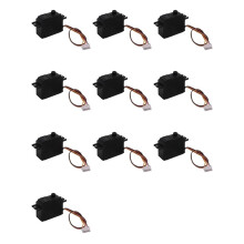 10X 25G Lenkgetriebe Servo 12428-0120 für  12428 12423 12427 12628 1/12 RC Auto Ersatzteile Upgrade Zubehör