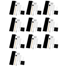 10X 528 Hz Stimmgabeln für Heilungschakra-Set OM136,1 Hz Zur Reparatur Von Klangheilungsinstrumenten mit Stimmgabelhalter A