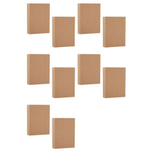 10Pcs A5 Refillable Ring Binder,A5  Paper Binder Tray with 2 Rings to Add Loose Sheets,A5  Paper Folders