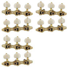 3X Gitara Klasyczna Tuning Peg Tunery do Gitary Akustycznej 1:18 Tuning Key 3 Lewy 3 Prawy Gitary Gałki Wymiana