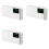 3X 8 Channel Concentrator Hub Controller Electric Valve Control Box for Underfloor Heating System Temperature Controller 1