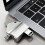Multifunction 7 in 1 Card Reader USB 2.0 Type C to  Adapter USB Flash Reader for PC Laptop Accessories Grey 2