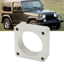 Metal Throttle Body Spacer Plate for Jeep Wrangler & Cherokee 2.5L & 4.0L