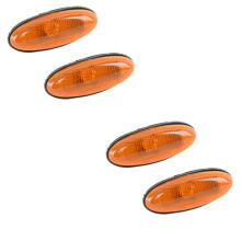 2X Luz de Marcador Lateral de Carro para Pára-Choque Luz Repetidor Indicador de Lâmpada para 323 626 MPV PREMACY MX-6 Tribute B01W51120