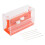 Multifunctional Needle Threader with Double Hole, Orange, 2.6x4.4x7.2cm 2