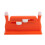 Multifunctional Needle Threader with Double Hole, Orange, 2.6x4.4x7.2cm 3