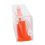 Multifunctional Needle Threader with Double Hole, Orange, 2.6x4.4x7.2cm 4