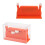Multifunctional Needle Threader with Double Hole, Orange, 2.6x4.4x7.2cm 9