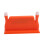 Multifunctional Needle Threader with Double Hole, Orange, 2.6x4.4x7.2cm 10