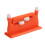Multifunctional Needle Threader with Double Hole, Orange, 2.6x4.4x7.2cm 11