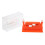 Multifunctional Needle Threader with Double Hole, Orange, 2.6x4.4x7.2cm 15