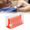 Multifunctional Needle Threader with Double Hole, Orange, 2.6x4.4x7.2cm 16