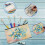 3X Canvas Zip-Väskor Canvas Pencil Pouch Canvas Makeup-Väskor Blank Canvas Pennfodral DIY -Väskor Kosmetisk PåSe Makeup-Väska 7