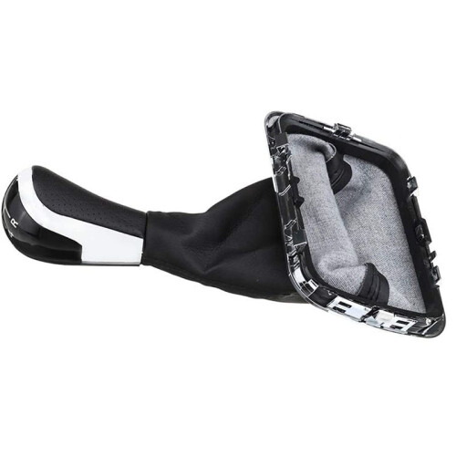2X 5 Speed Car Gear Shift Knob Boot Gear Shift Collars Dustproof Cover for   7 EC7 EC715 EC718 E7 1