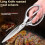 Kitchen Stainless Steel Scissors Stainless Steel Chicken Bone Scissors Multi-Functional Roasting Large Scissors 1