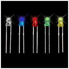 3mm LED 1000 Pcs Diodes électroluminescentes Rouge Vert Jaune Bleu Blanc
